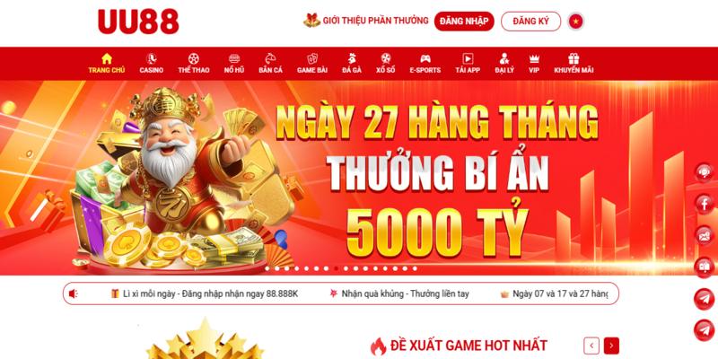 Giao diện và trải nghiệm người dùng trên UU88